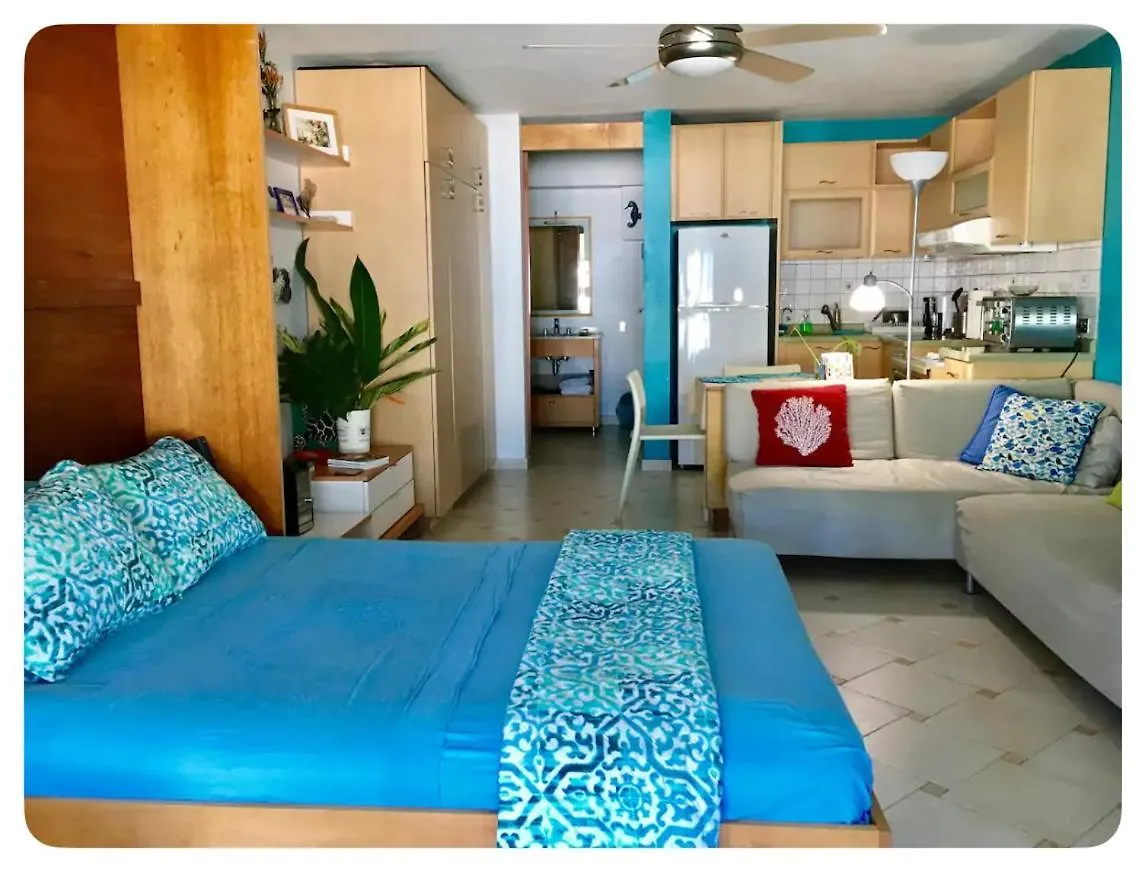 Cozy Beachfront Studio San Juan Porto Riko
